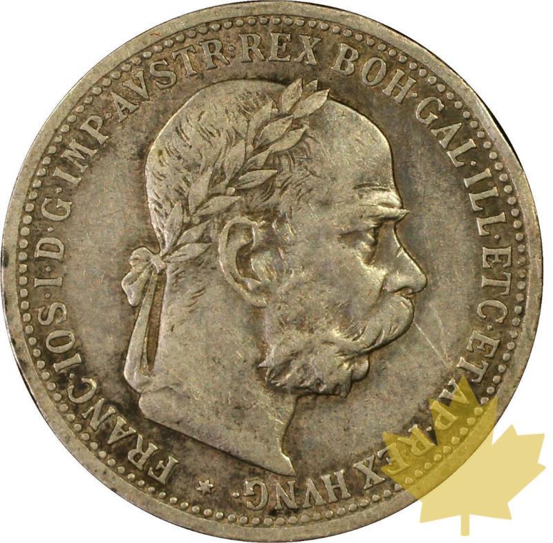 AUTRICHE-1900-1 CORONA-Franz Joseph I-PCGS XF45 - 20200905133906_austria-corona-1900copia.jpg