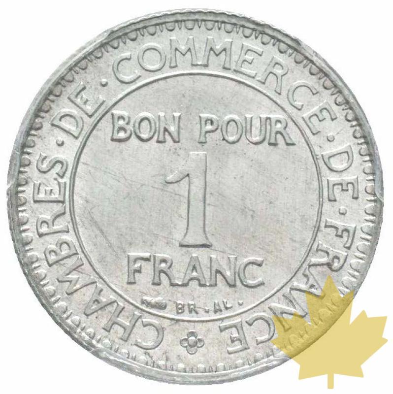 FRANCE-1920-Essai de 1 Franc Chambres de Commerce-PCGS SP65 - 20200905134139_1franc1920essai.jpg