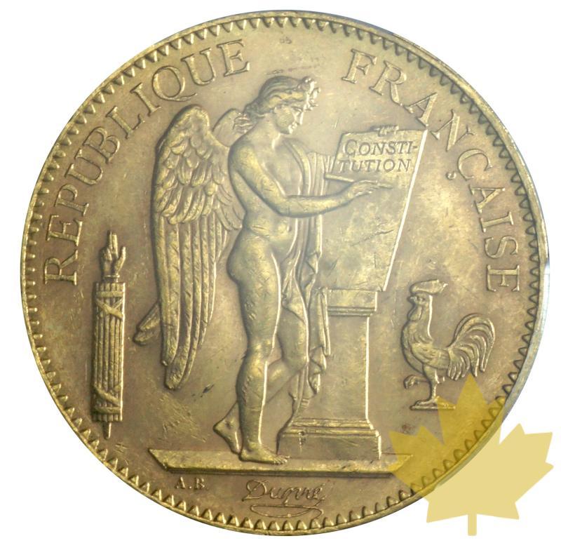 FRANCE-1906-100 FRANCS-Troisième République 1870-1940-PCGS MS62 - 20201009101447_100francs-1906-genie-1.JPG