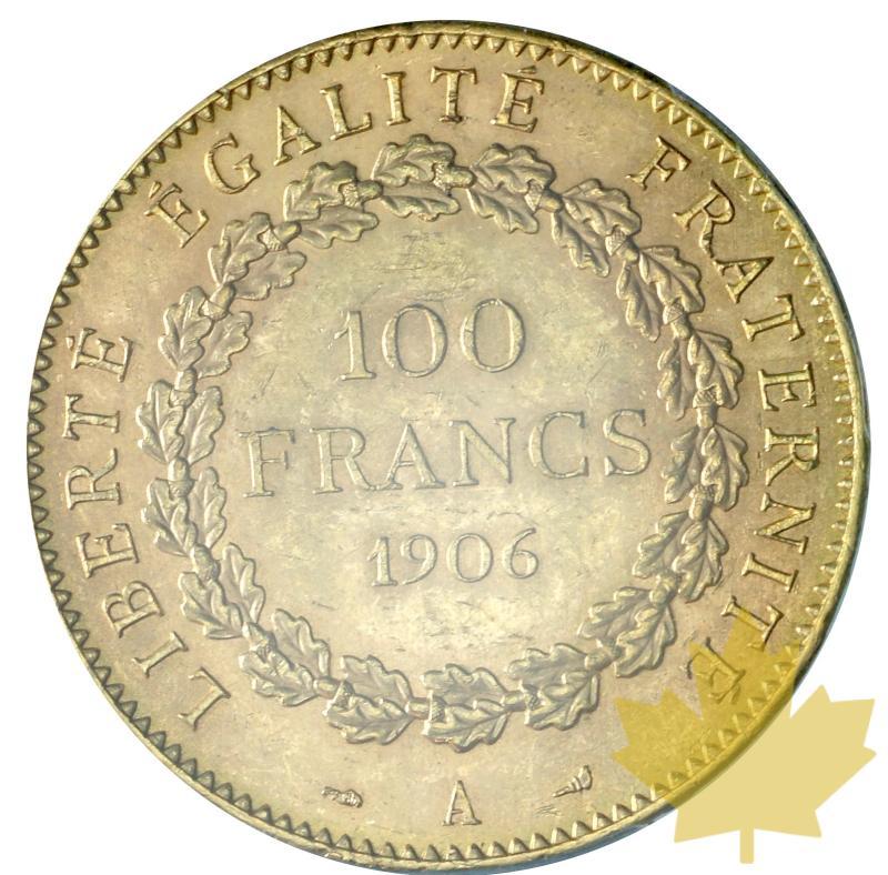 FRANCE-1906-100 FRANCS-Troisième République 1870-1940-PCGS MS62 - 20201009101447_100francs-1906-genie-2.JPG