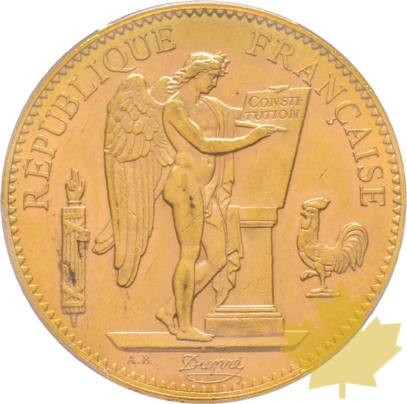 FRANCE-1908A-100 Francs-III République-PCGS MS62 - 20201117112047_france-100-francs-1908-genie.jpg