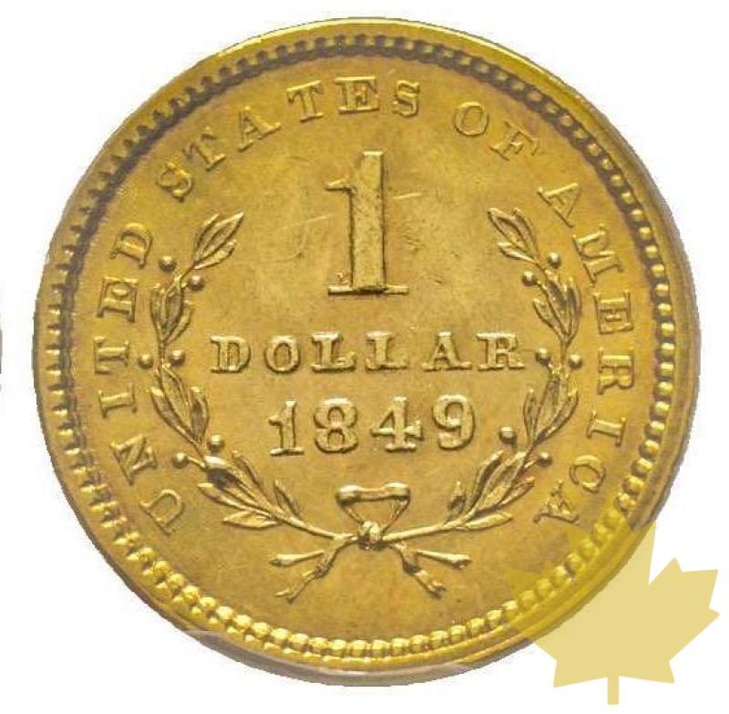 USA-1849-1 DOLLAR Open Wreath-PCGS AU58 - 20201123154905_1dollar-1849-gold.jpg