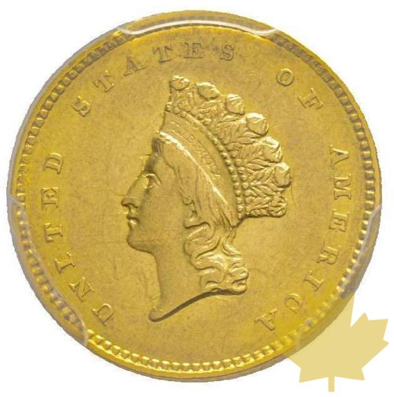 USA-1854-1 DOLLAR-Indian Princess-TYPE 2-PCGS AU53 - 20201123163116_1dollar-1854-usacopia.jpg