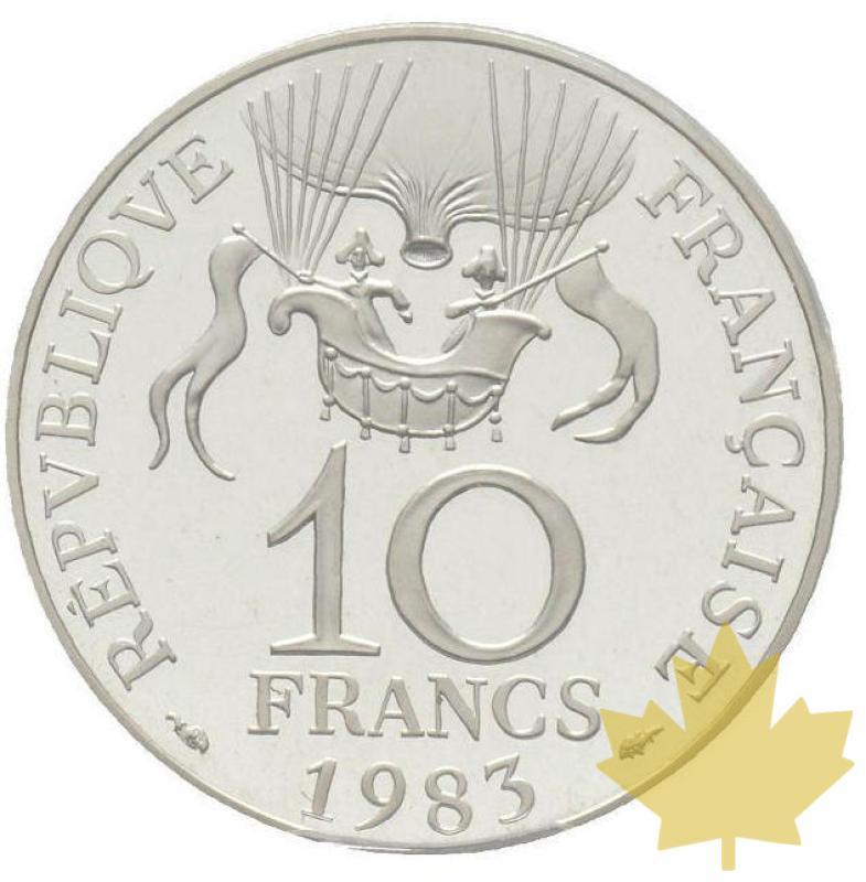 FRANCE-1983-10 FRANCS-PIEFORT CONQUETE DE L'ESPACE-SP67 - 20201211150358_piefortespace1983.jpg