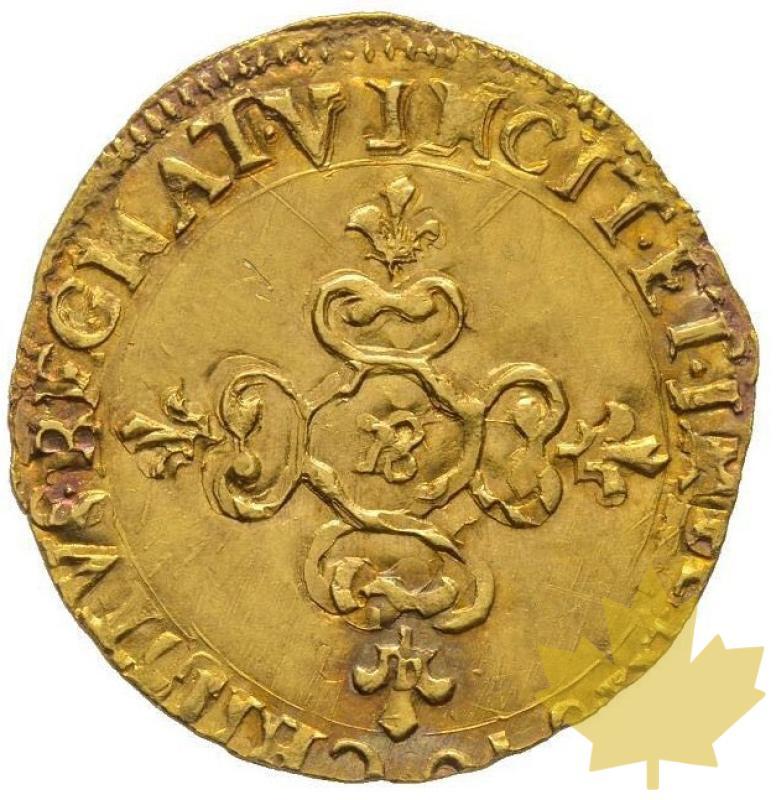 FRANCE-1640 &-Écu d'or-Louis XIII 1610-1643-presque Superbe - 20210106095555_ECUORAIX-1640.jpg