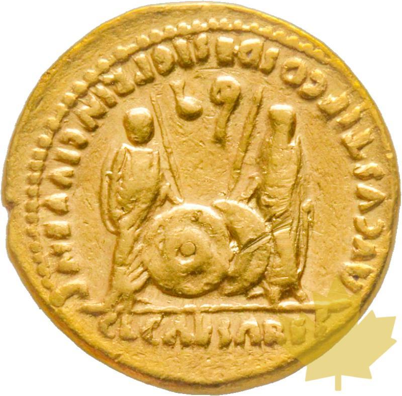 Rome-Aureus-Augustus-27-14 avant J.C. -Lugdnum-TTB-SUP - 20210112135351_aureus-augustus-2.jpg