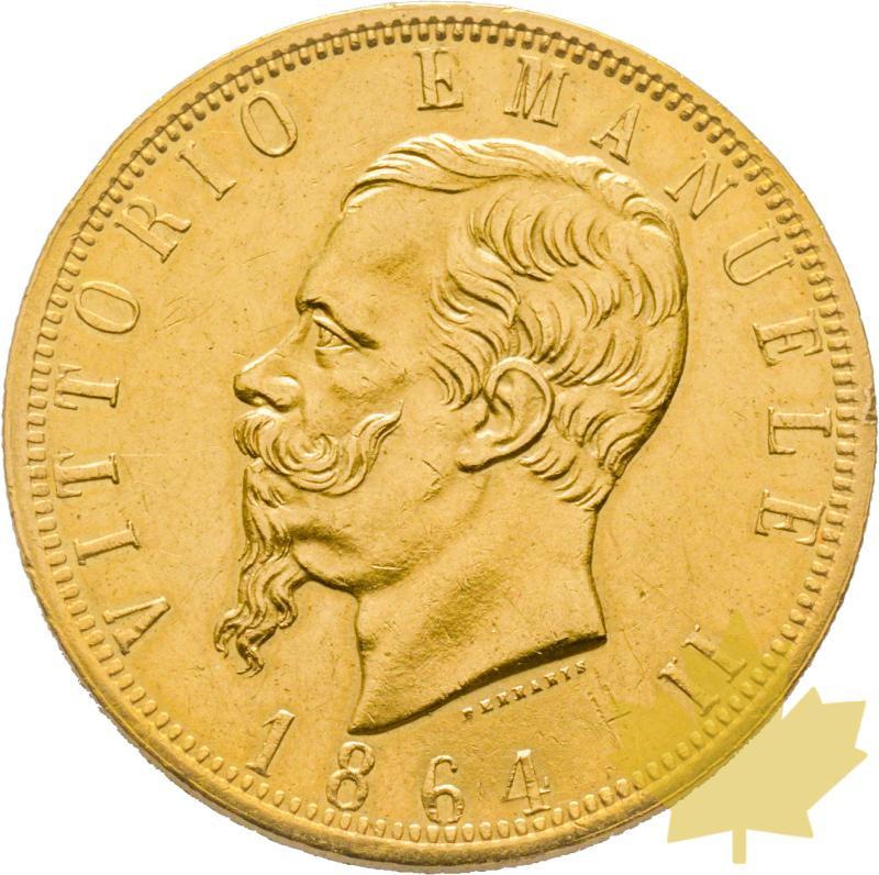 ITALIE-1864-100 LIRE- Vittorio Emanuele II-TTB-SUP-Très Rare - 20210112143316_ITALIE-100LIRE1864-1.jpg