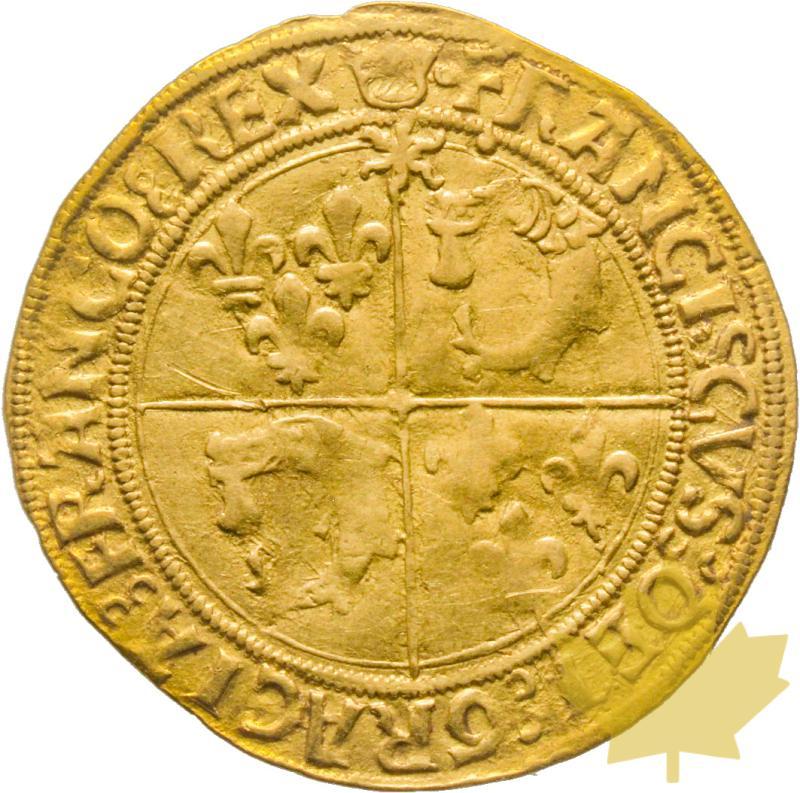FRANCE-Ecu d'or du Dauphiné-François 1er (1515-1547)-Cremieu-TTB - 20210112144008_ecu-soleil-cremieu-2.jpg