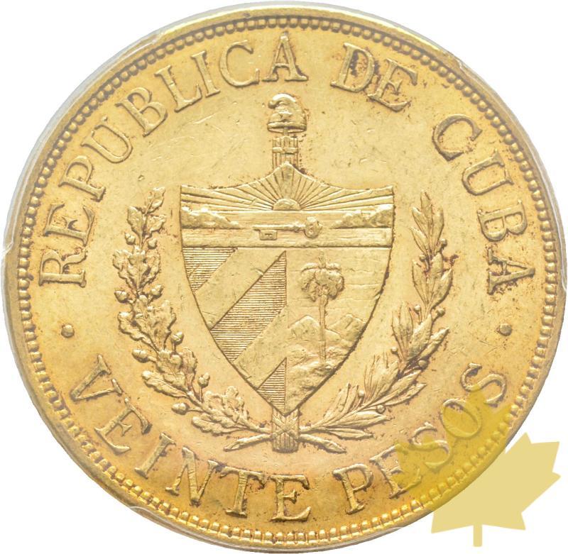 CUBA-1915-20 PESOS-PCGS MS61 - 20210113095707_20peso-1915-cuba-2.jpg