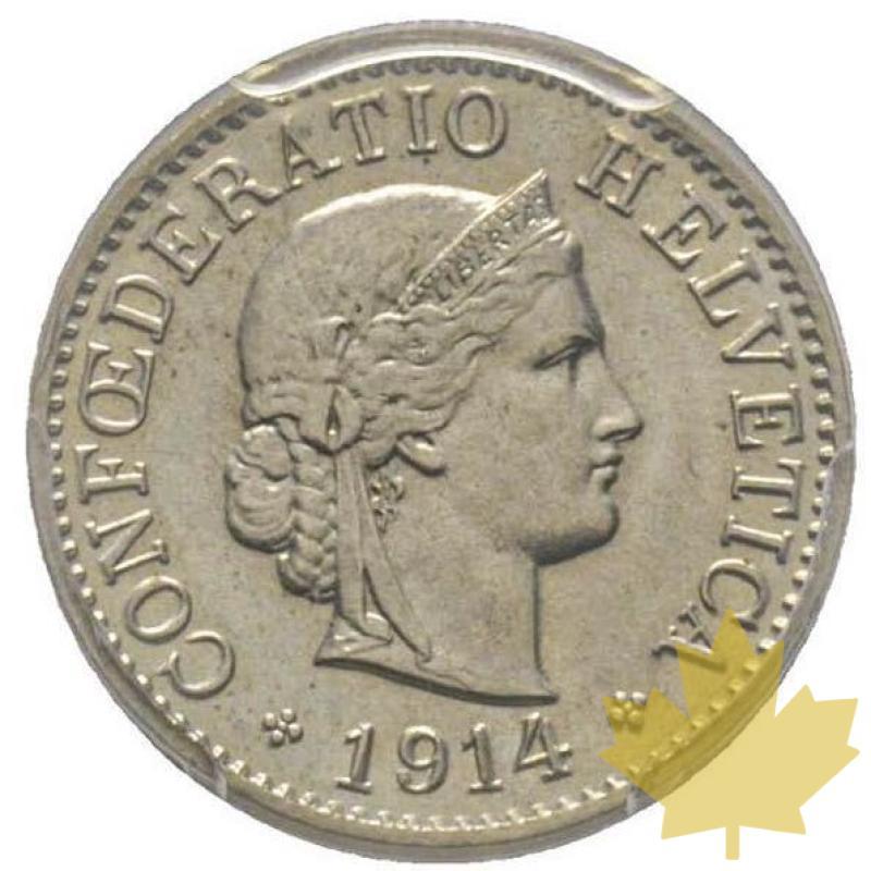SVIZZERA-1914 B-5 RAPPEN-BERNE-PCGS MS63 - 20210120100410_5RAPPEN-1914Bcopia.jpg
