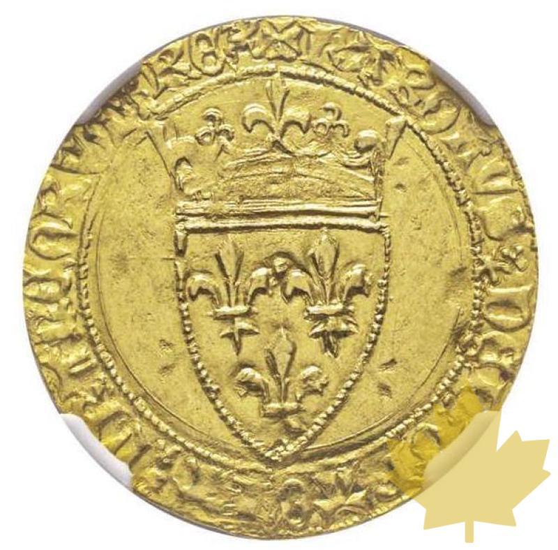 FRANCE-1388-Charles VI 1380-1422-Écu d'or à la couronne-NGC MS62 - 20210203105016_france-ecuor-1380-1422copia.jpg