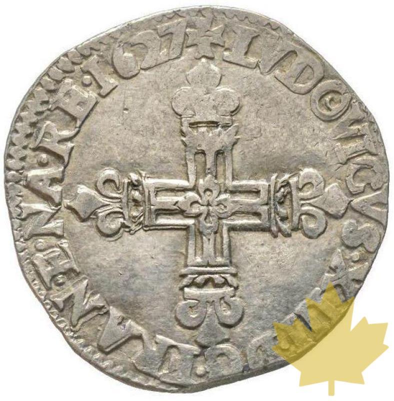 FRANCE-1627L-1/4 Écu de à la croix fleurdelisée-TTB - 20210209103959_QUART-ECU-1627-BAYONNEcopia.jpg