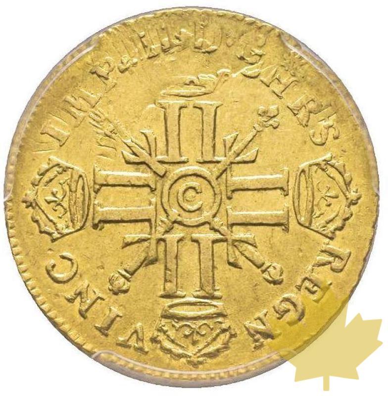 FRANCE-1701C-Louis d'or aux 8 L et aux insignes-PCGS XF45 - 20210209111753_LOUIS-OR-1701C.jpg