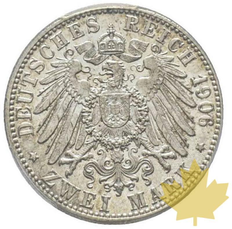 ALLEMAGNE-1906 G-2 MARK-Friedrich I 1856-1907-PCGS MS63 - 20210209112658_2MARK-1906G.jpg