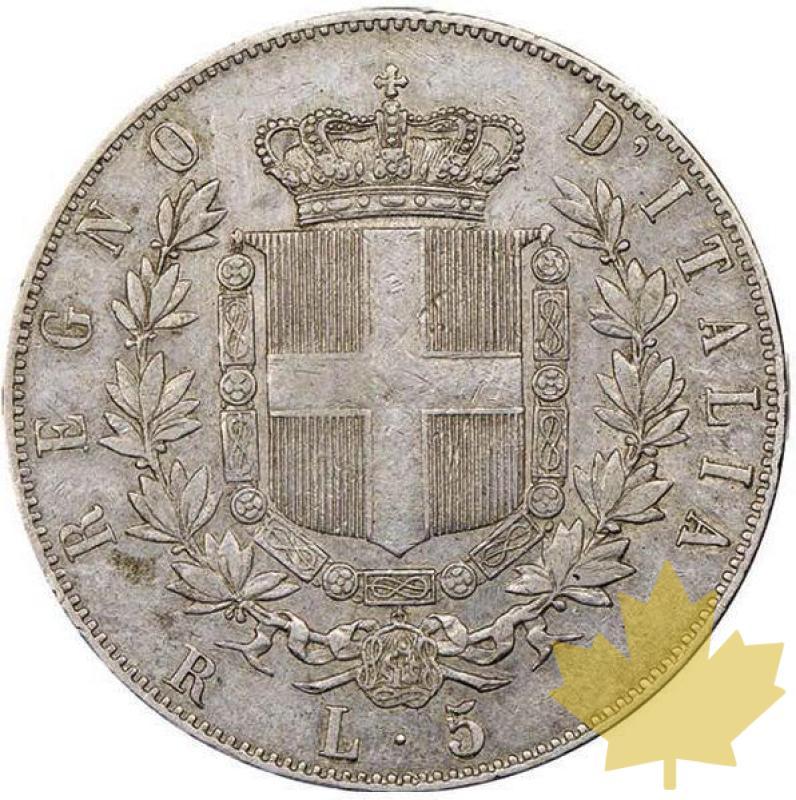 ITALIE-1872 Roma-5 Lire-Vittorio Emanuele II -PCGS XF45 - 20210212135208_5LIRE-1872ROMA.jpg