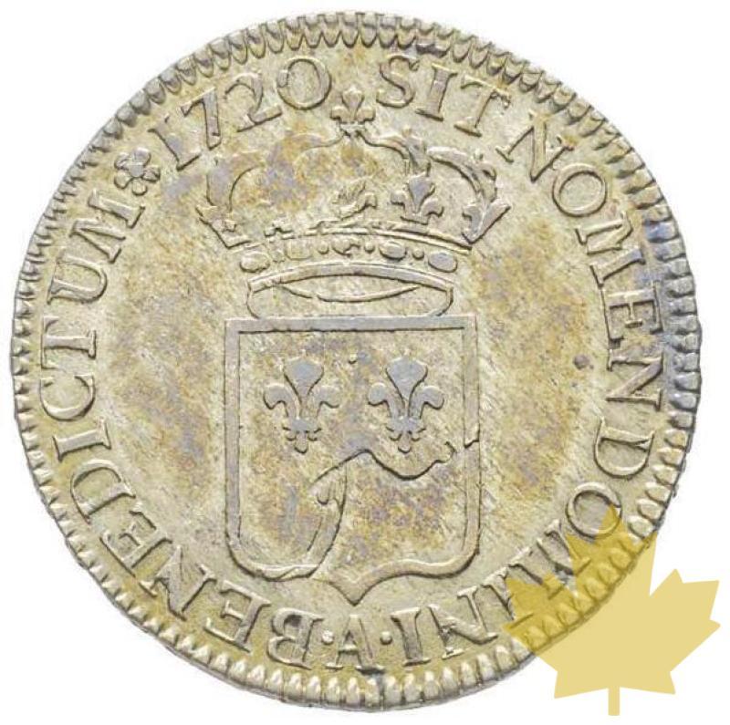 FRANCE-1720 A-1/2 Écu de France-TTB-Inédit - 20210212135752_DEMI-ECU-1720.jpg