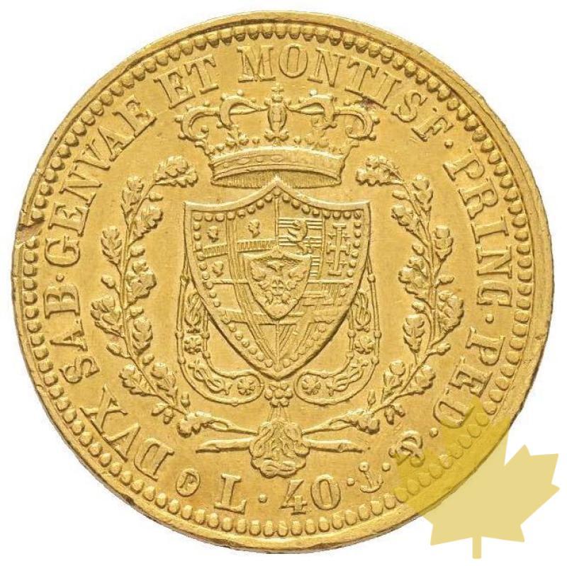 ITALIE-1825-40 LIRE Genova-Carlo Felice-Superbe - 20210212144449_40lire-genova-1825.jpg
