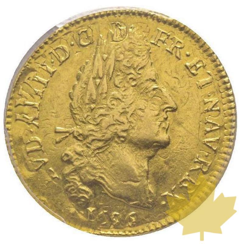 FRANCE-1695 D-Louis d'or aux 4 L-PCGS AU53 - 20210212152120_louisor-1695Dcopia.jpg