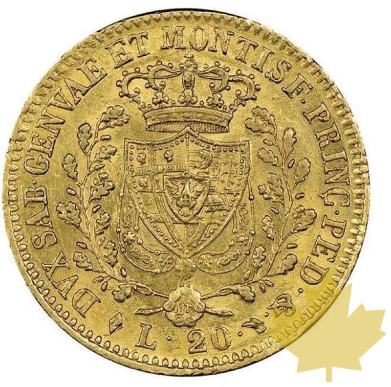 ITALIE-1825-20 LIRE Genova-Carlo Felice-Superbe - 20210216105115_20lire-1825-torino.jpg