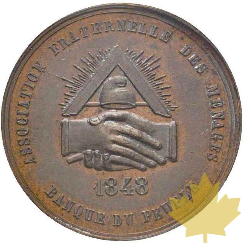 FRANCE-1848-Essai de 5 Francs de la Banque du peuple-PCGS MS63  - 20210310173425_5francsessai1848copia.jpg