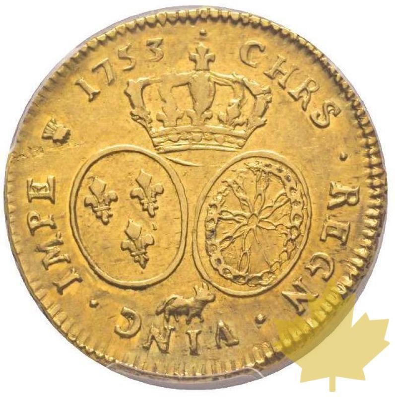 FRANCE-1753-Double Louis d'or de Béarn au bandeau-PCGS AU58 - 20210317161832_DOUBLELOUISBEARN-1753.jpg