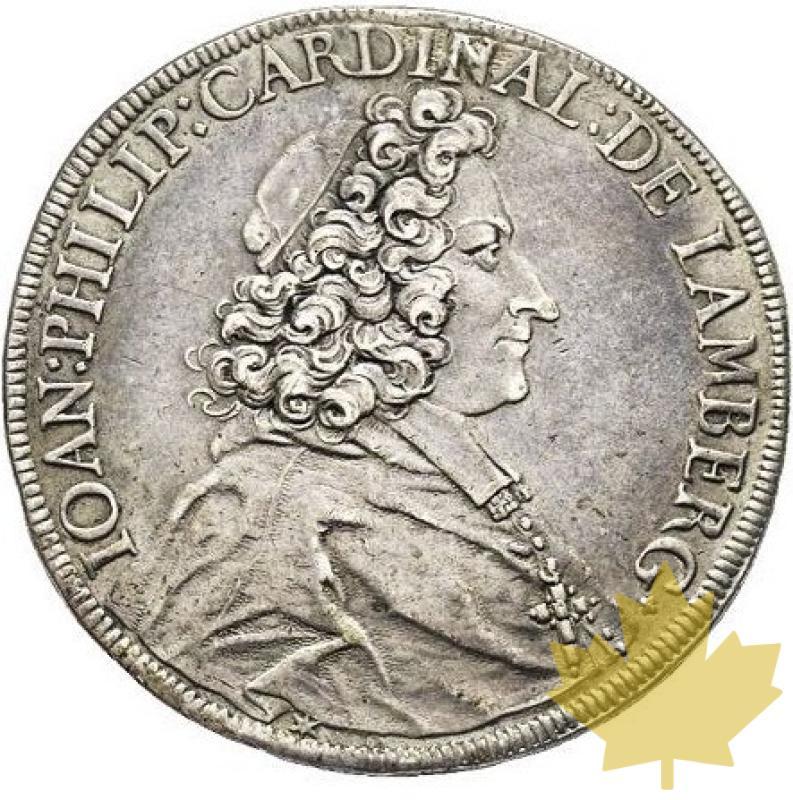 AUTRICHE-TALER- Evêché, Johann Philipp, Cardinal de Lamberg 1689 - 20210324130314_TALER-PASSAU1701.jpg