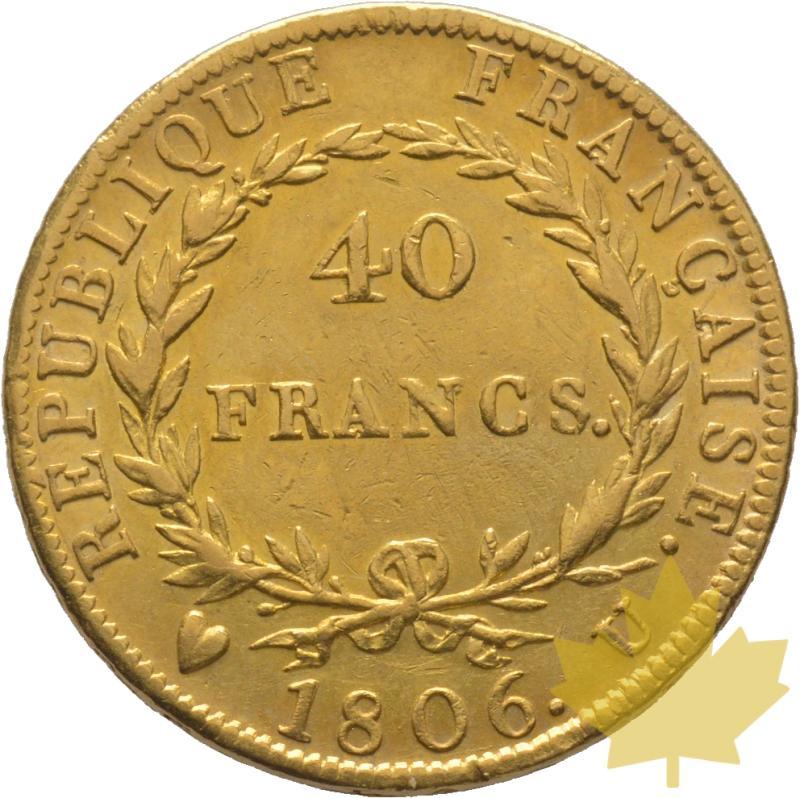 FRANCE-1806 U-40 FRANCS-NAPOLEON EMPEREUR-pr SUP - 20210324171942_40-francs-1806u.jpg