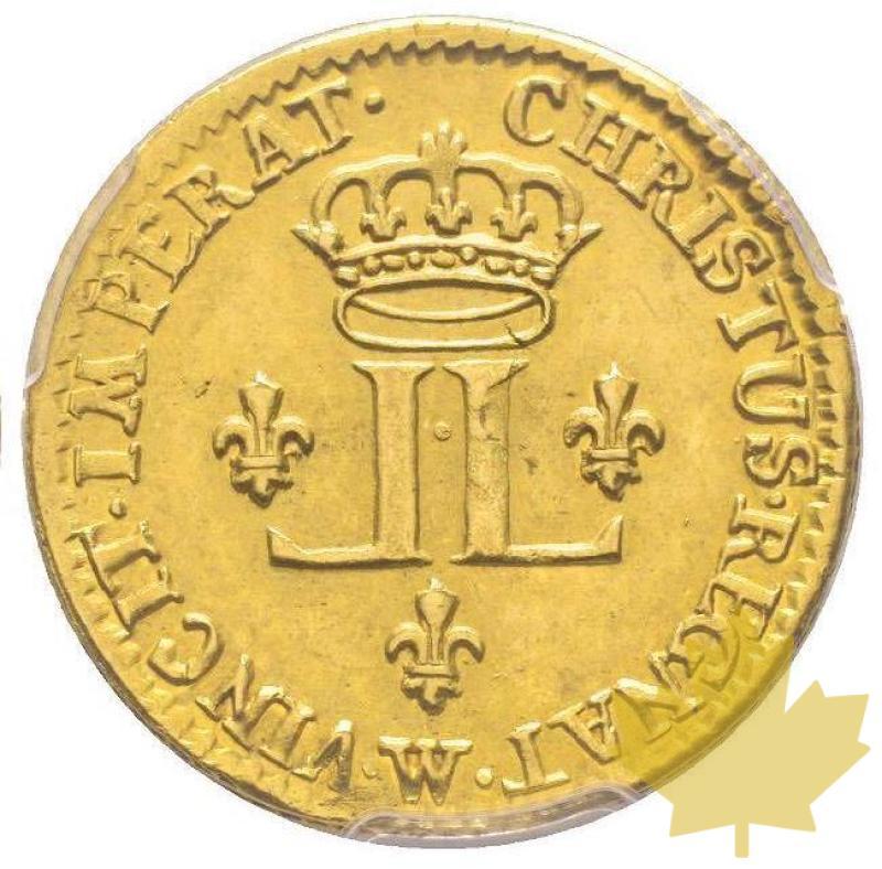 FRANCE-1722 W-Louis d'or aux 2 L-PCGS AU58 - 20210420161907_louisxv1722lille.jpg