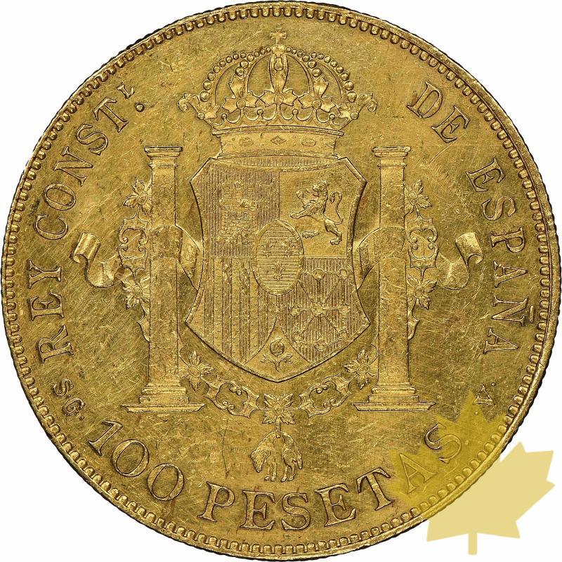 ESPAGNE-1897-100 PESETAS-  Alfonso XIII (1886-1931) -Superbe - 20210428143852_100pesetasalfonso-2.jpeg