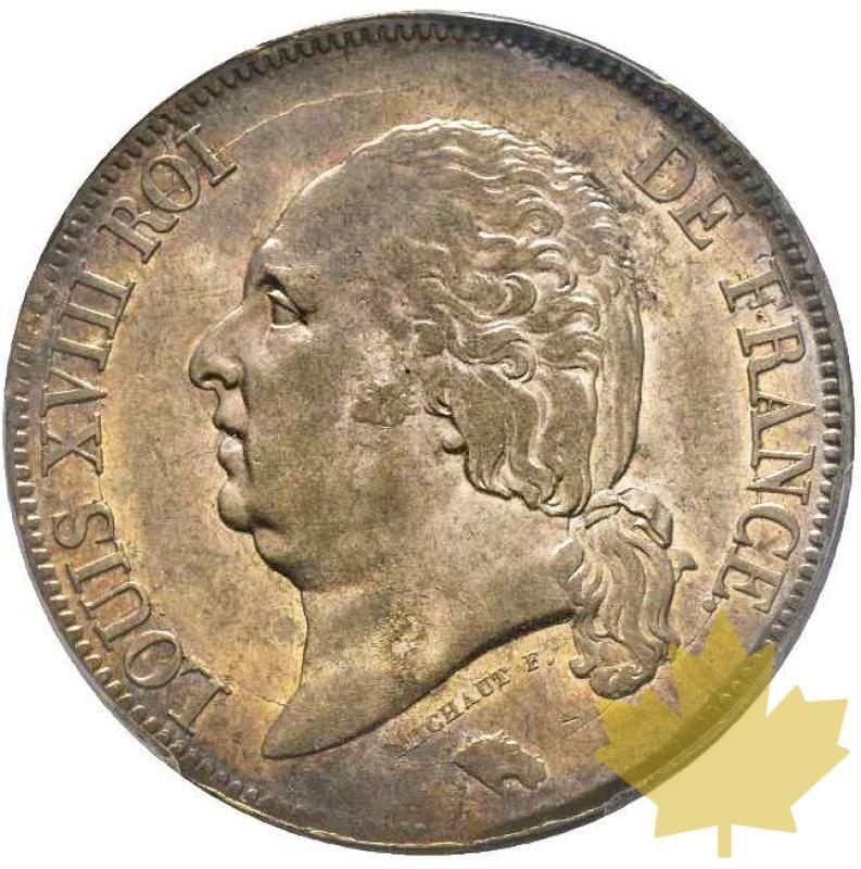 FRANCE-1819 B-5 FRANCS-Louis XVIII 1814-1815-PCGS AU55 - 20210529134346_5FRANCSROUEN-1.jpg
