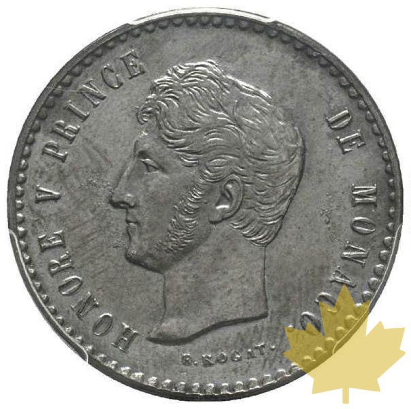 MONACO-5 centimes Uniface-Honoré V 1819-1841-PCGS SP62 BN - 20210530133642_MONACOEPREUVE5CENT1.jpg