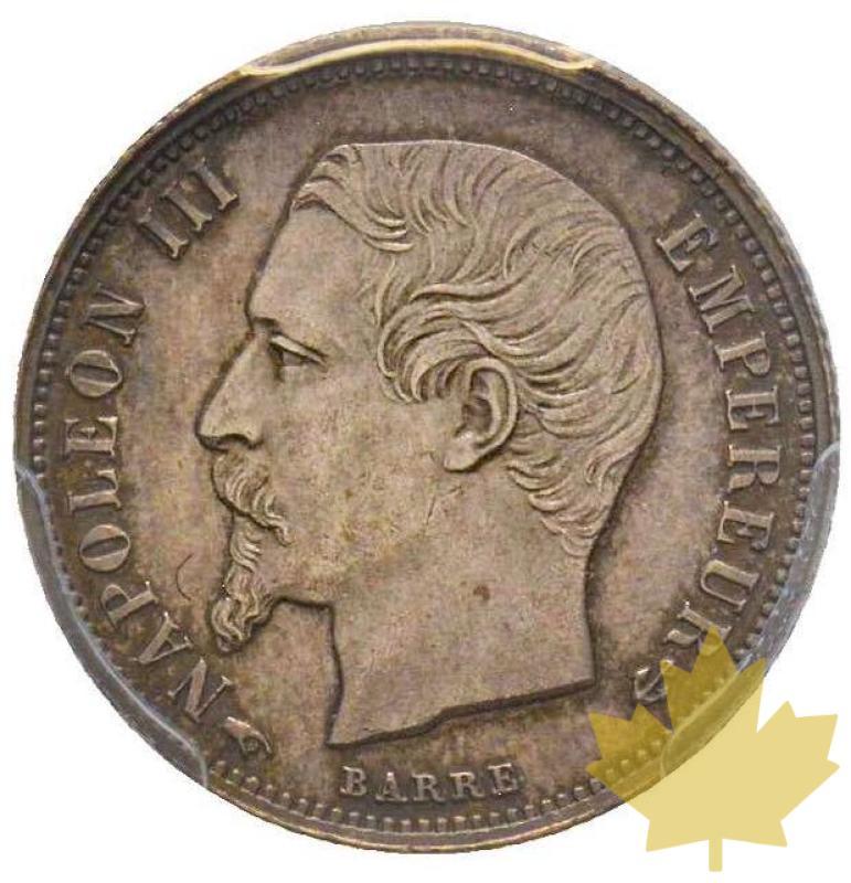 FRANCE-1858 A-50 CENTIMES-Secondo Impero 1852-1870-PCGS MS63 - 20210530135245_50cent1858fdc1.jpg