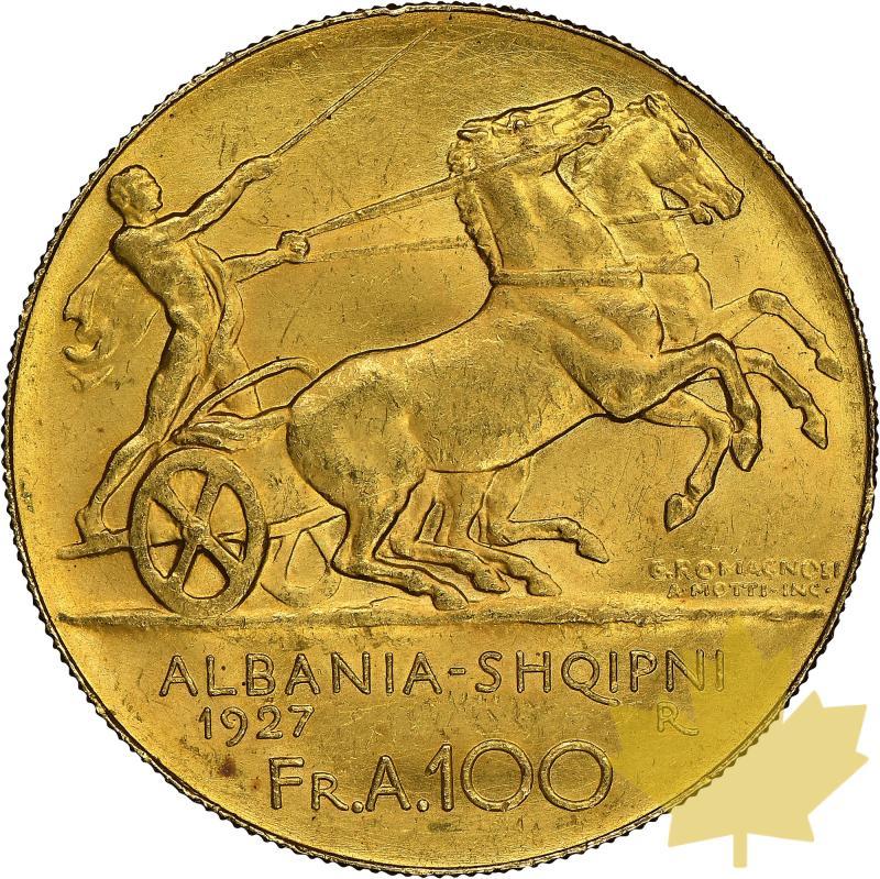 ALBANIE-1927-100 FRANGA-Amet Zogu I-NGC MS62 - 20210610102414_albania-1927-zogu-2.jpg