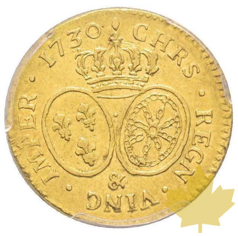 FRANCE-1730&-Louis d'or aux lunettes-Louis XV -PCGS AU53 - 20210610151049_lopuisor1730aix.jpg
