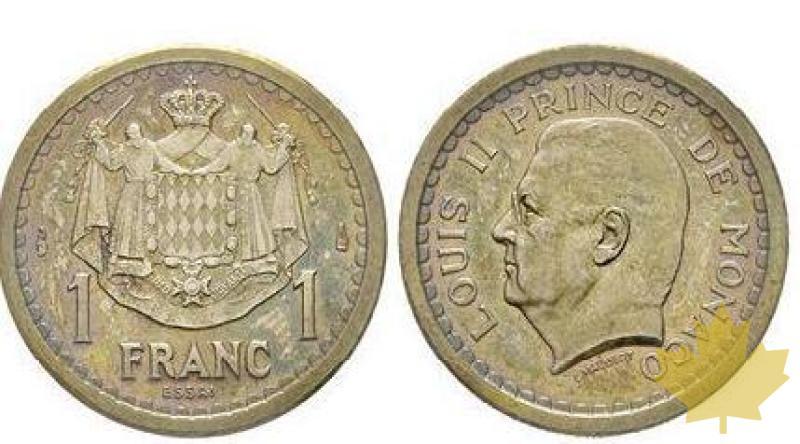 MONACO-ESSAI de 1 & 2 Francs-Louis II 1922-1949-FDC-RARE - 20210614101309_MONACO-ESSAILOUISII1.jpg
