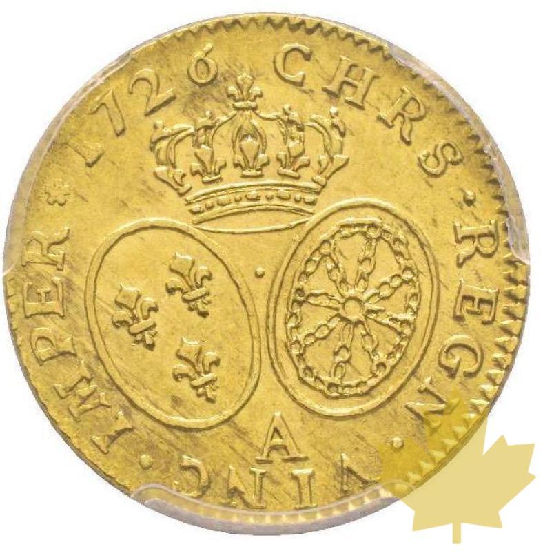 FRANCE-1726A-Louis d'or aux lunettes-PCGS AU58 - 20210614102450_LOUISORLUNETTESPARIS.jpg