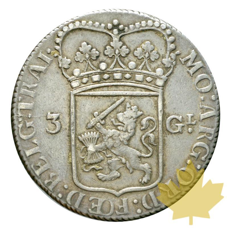 PAYS BAS-1795-3 GULDEN-UTRECHT-TTB - 20210625103402_3gulden1795-2.JPG