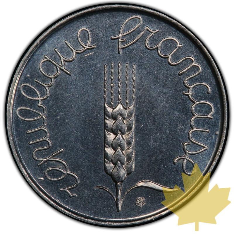 FRANCE-1961-5 CENTIMES Épi-ESSAI-FDC- PCGS SP68 très rare - 20210702092735_5centimesepi-essai.jpg