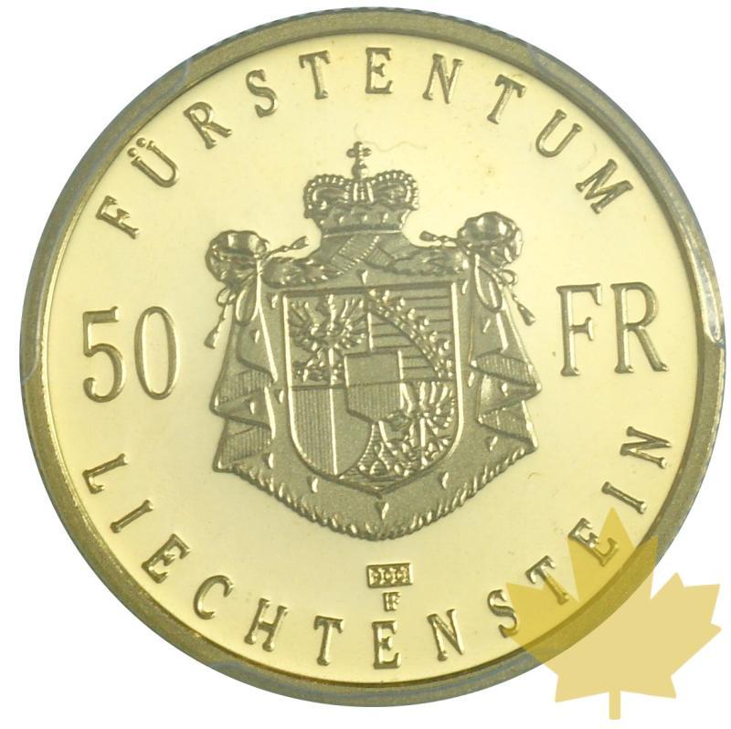Liechtenstein-1990-50 FRANCS-PCGS PROOF 68 DEEP CAMEO - 20210706160050_liechtenstein-1990-50francs-2.JPG