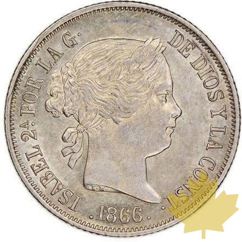 SPAGNA-1866-40 Centimos-Isabel II 1833-1868-NGC MS61 - 20210807113047_40centimos1866-1a.jpg