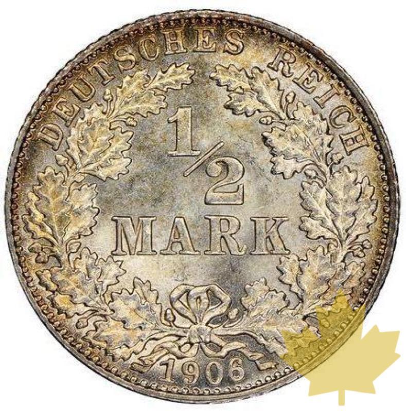 GERMANIA-1906 D-1/2 Mark-Wilhelm II 1888-1918-NGC MS66 - 20210807113827_germany-1906-halfmark-2.jpg