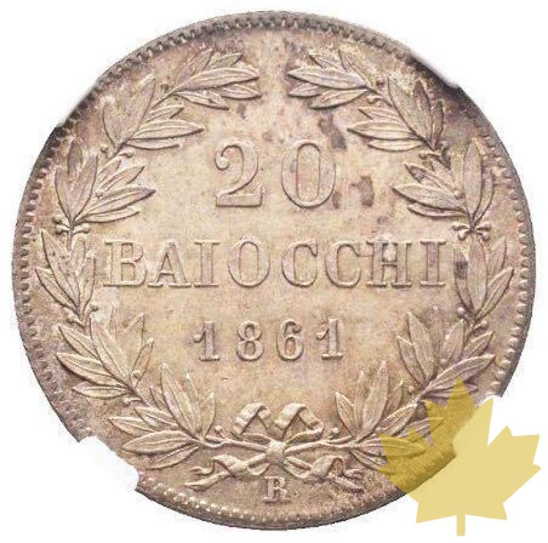 VATICAN-1861-20 Baiocchi-Roma-NGC MS64 - 20210818162320_20baiocchi-1861-.jpg