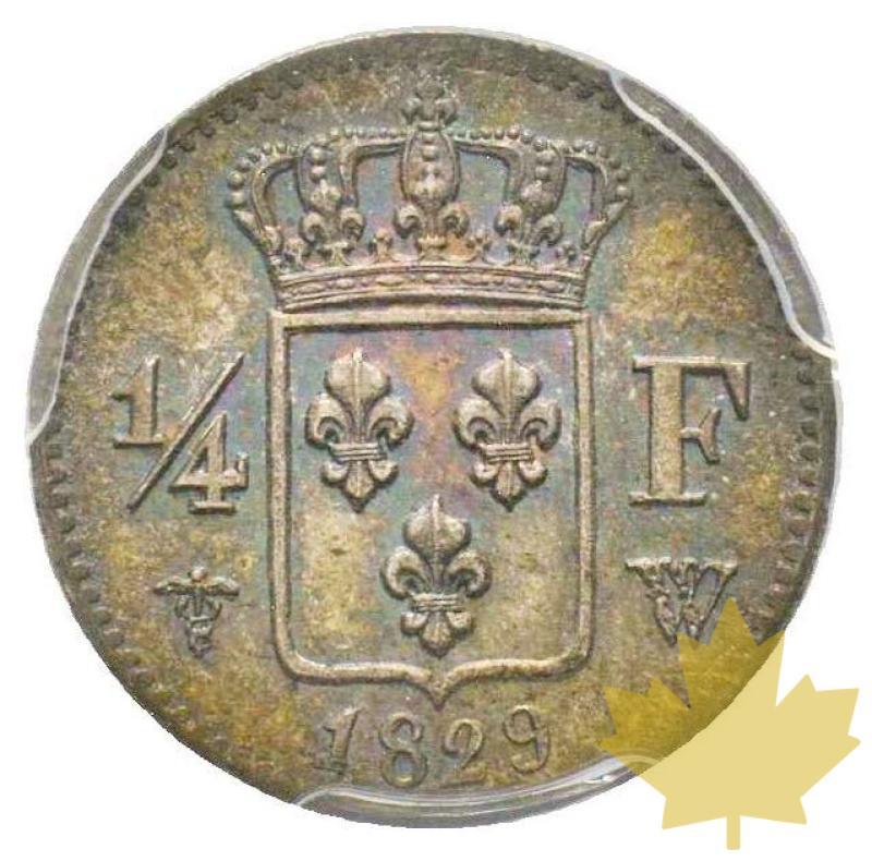 FRANCE-1829 W-QUART DE FRANC-Lille-PCGS MS64 - 20210825121840_QUART-FRANC-1829LILLE.jpg