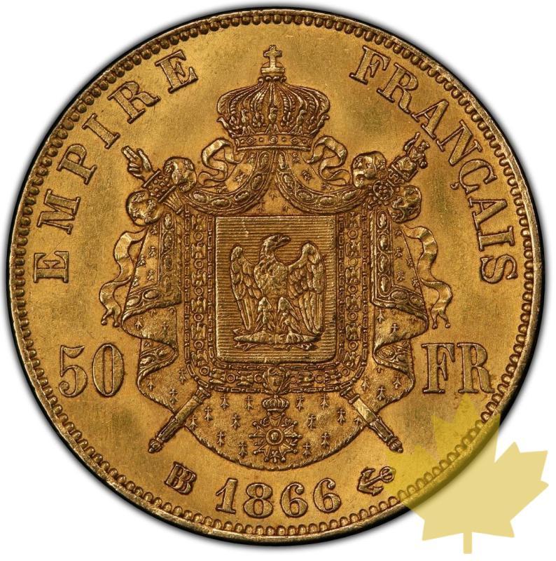 FRANCE-1866BB-50 FRANCS-Second Empire-PCGS AU58 - 20210907141129_50francs1866strasbourg.jpg