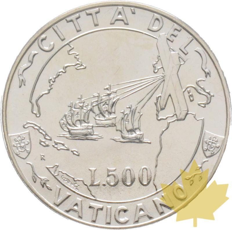 VATICAN-1992-500 LIRE-JOANNES PAVLVS II-FDC - 20210914135009_500-lire-Jeanpaul-II.jpg