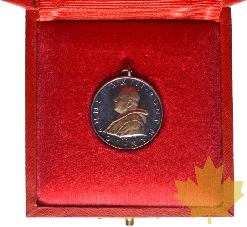 VATICAN-1959-MEDAILLE-JOANNES XXIII-FDC - 20210923142524_Vatican-medaille-JEAN-XXIII.jpg