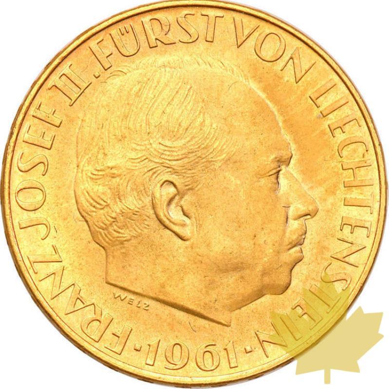 LIECHTENSTEIN-1961-25 FRANCS-Francesco Giuseppe II-PCGS MS67 - 20210930151405_liechtenstein-25francs-1961.jpg