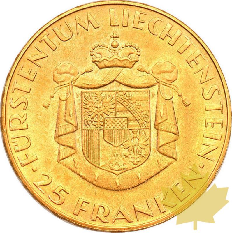 LIECHTENSTEIN-1961-25 FRANCS-Francesco Giuseppe II-PCGS MS67 - 20210930151405_liechtenstein-25francs-19612.jpg