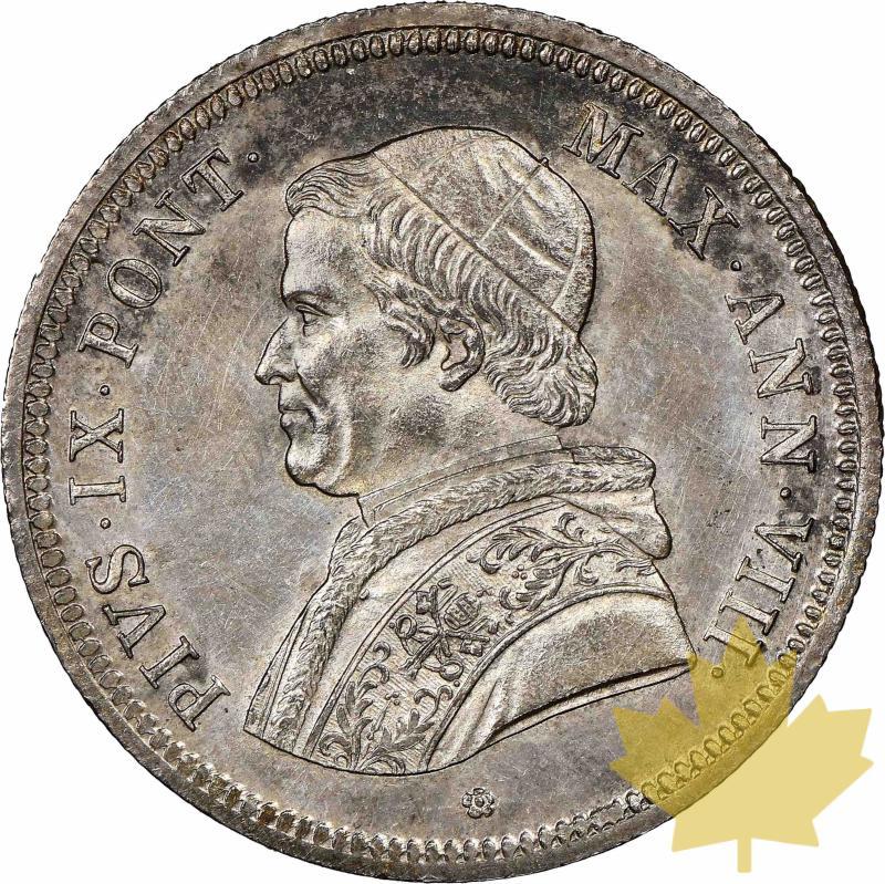 VATICAN-1853 AN VIII-50 BAIOCCHI-presque FDC - 20211008133114_vatican-1853-50baiocchi-1.jpeg