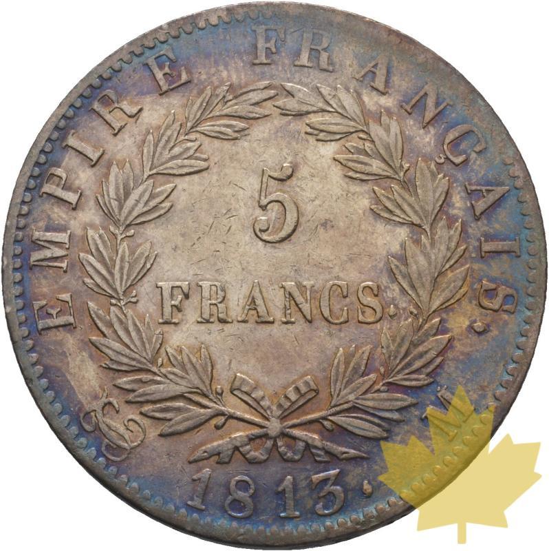 FRANCE-1813-5 FRANCS-NAPOLEON I-TTB - 20211115152758_00086r00.jpg